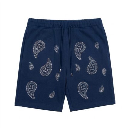 Custom Rhinestone Casual Shorts for Streetwear & Fashion Brands